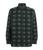 Cotton Check Flannel Overshirt