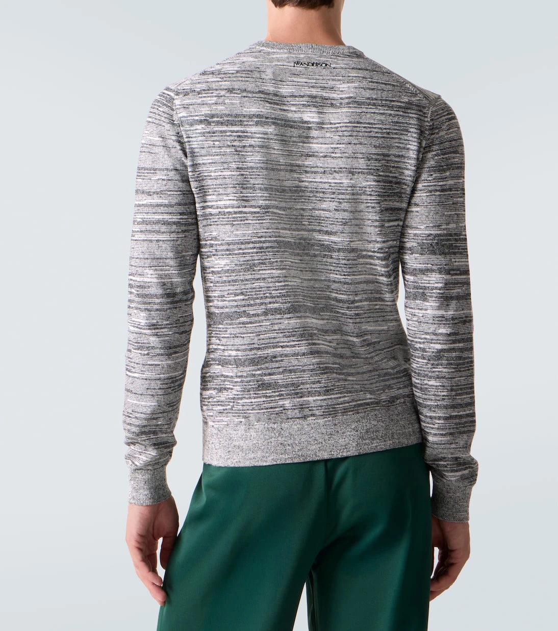 JW Anderson - Cotton and linen-blend Henley shirt