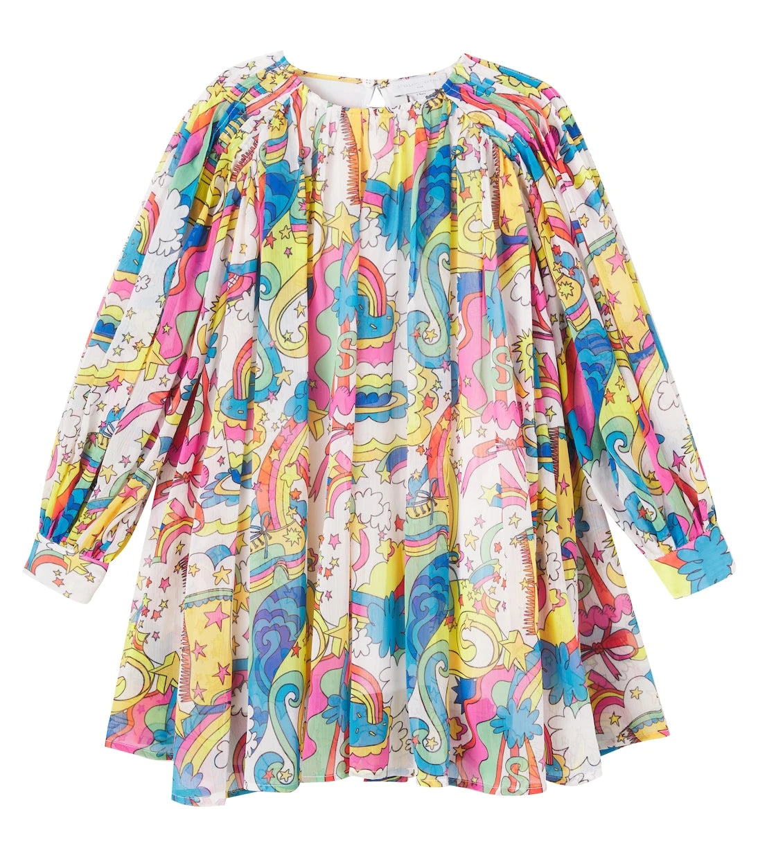 Stella McCartney Kids - Printed georgette dress