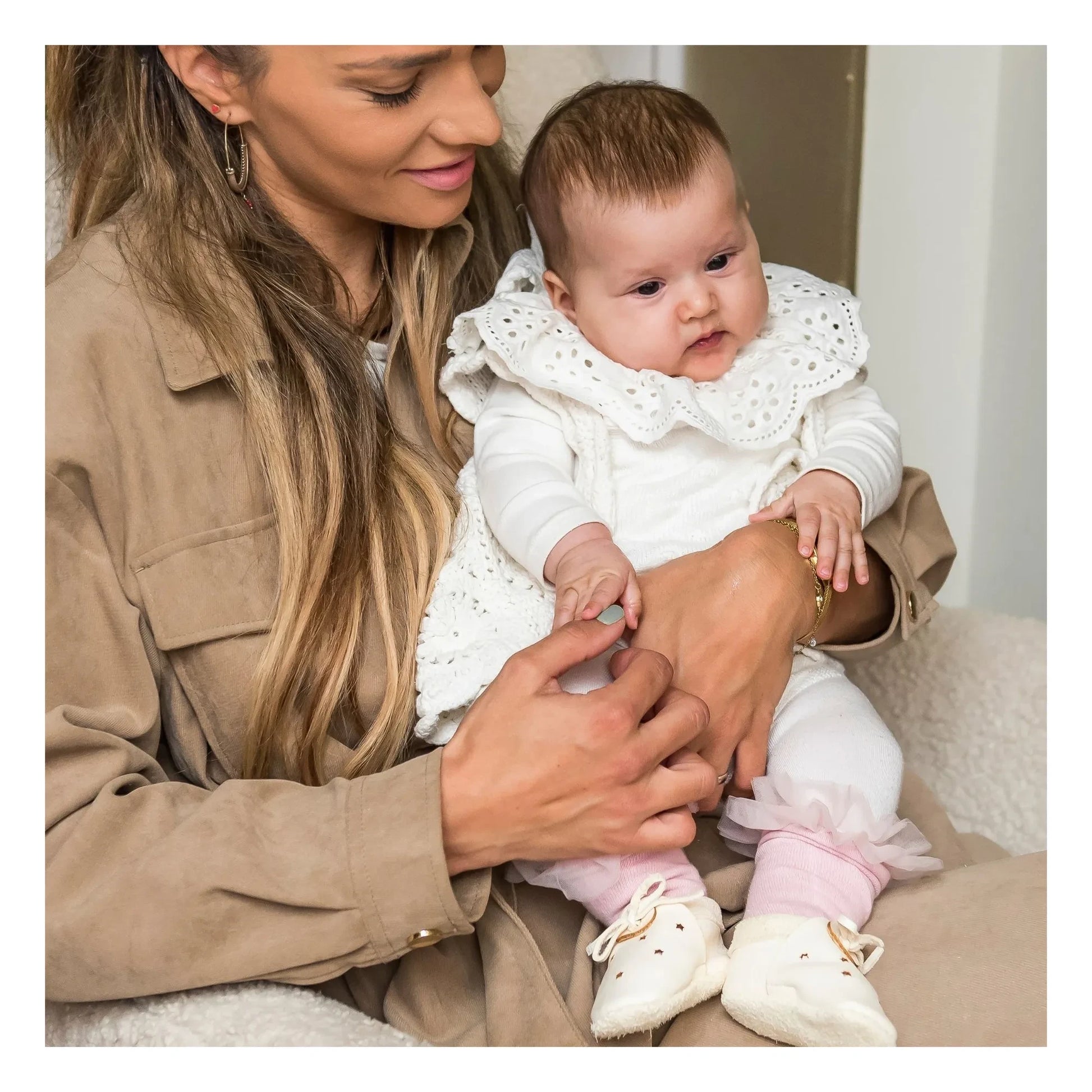 Baobaby - Star Slippers | Ecru