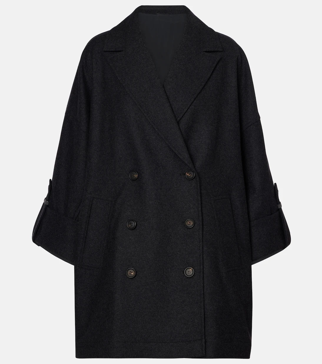Brunello Cucinelli - Oversized wool coat