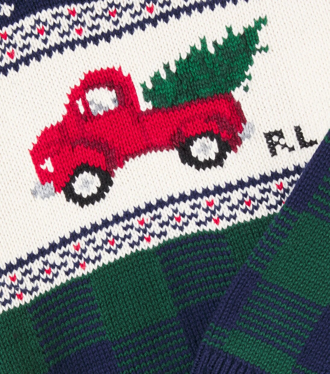 Polo Ralph Lauren Kids - Jacquard cotton sweater