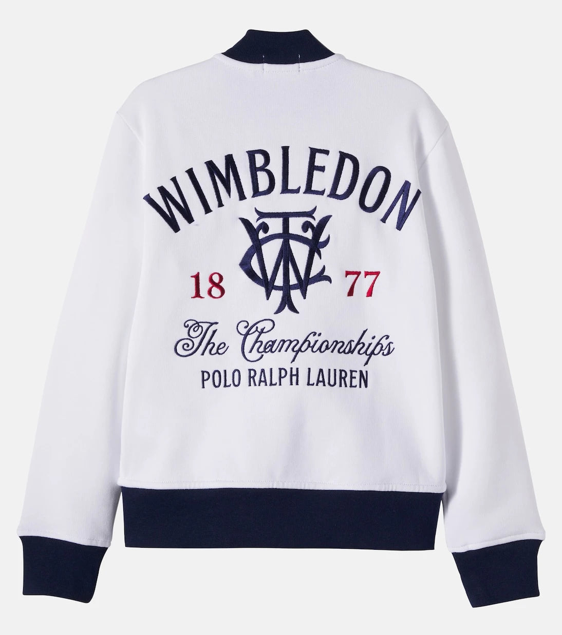 Polo Ralph Lauren Kids - Embroidered cotton-blend varsity jacket