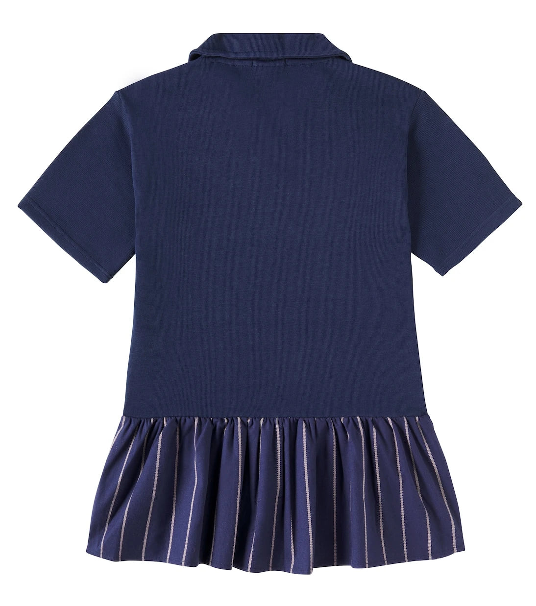 Scotch & Soda Kids - Ruffled cotton polo shirt