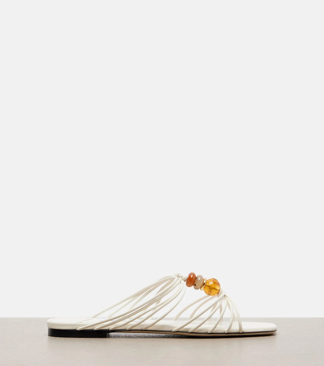 Jimmy Choo - Lova beaded leather sandals