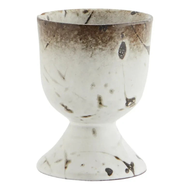 Madam Stoltz - Ceramic Egg Cup | White