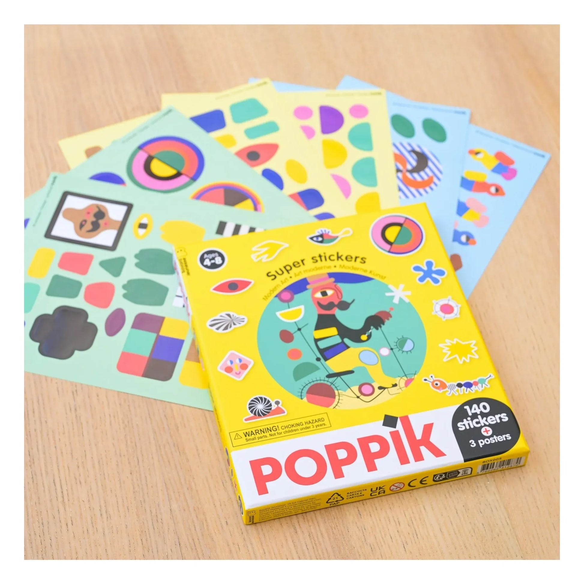 Poppik - Modern Art stickers