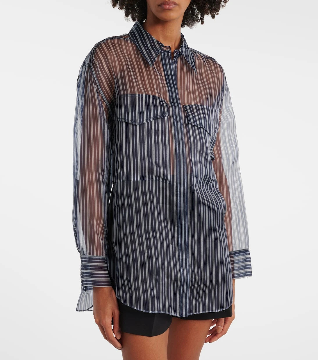 Dorothee Schumacher - Striped silk organza blouse