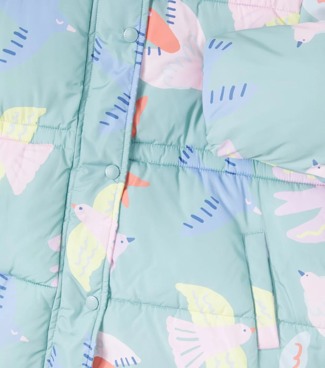 Stella McCartney Kids - Printed puffer jacket