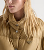 Prada Brown Down-Filled Technical Puffer Jacket