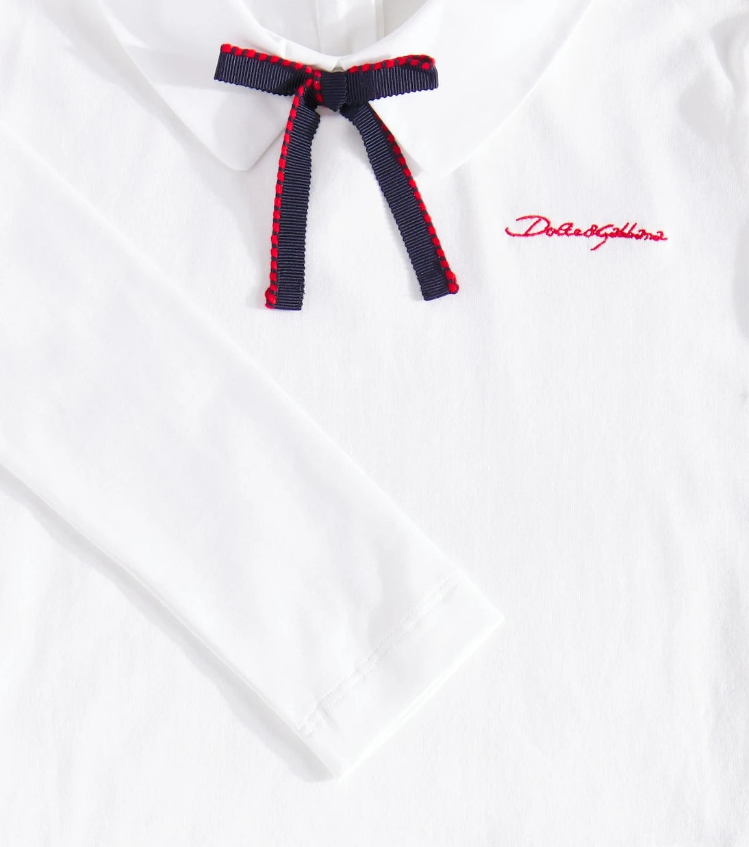 Dolce&Gabbana Kids - Embroidered cotton T-shirt