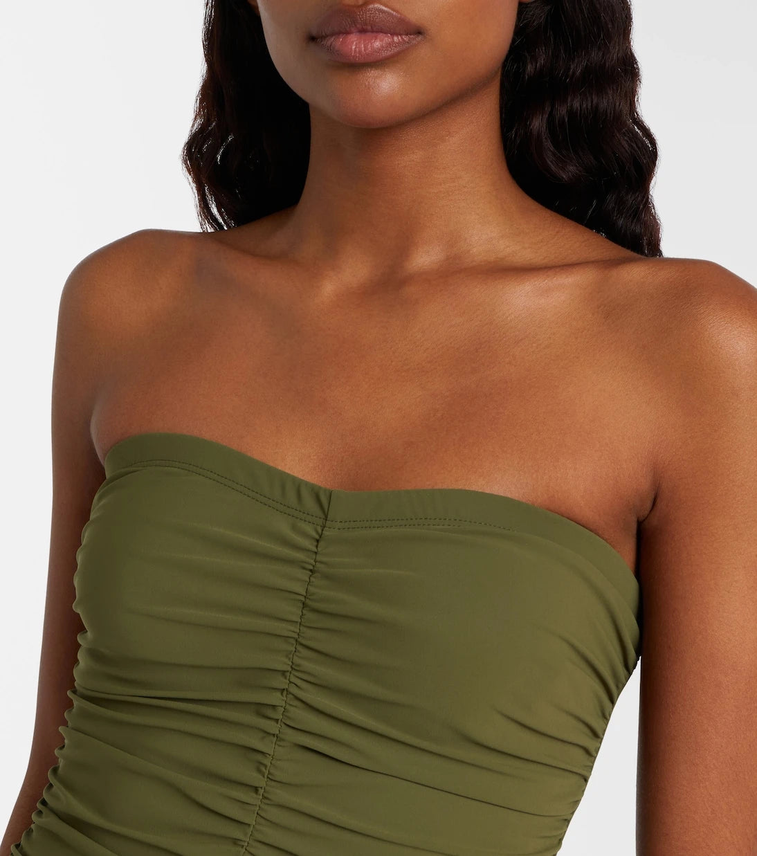 Karla Colletto - Basics gathered swimsuit