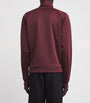 Fred Perry Burgundy Argyle Track Jacket