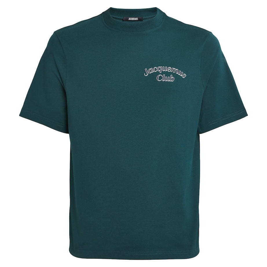 Cotton Embroidered Club T-Shirt