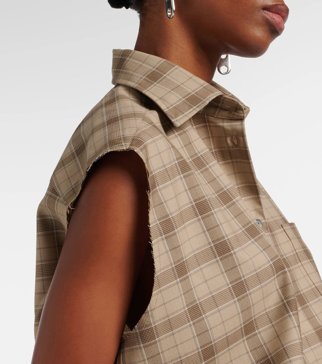 Acne Studios - Checked wool shirt