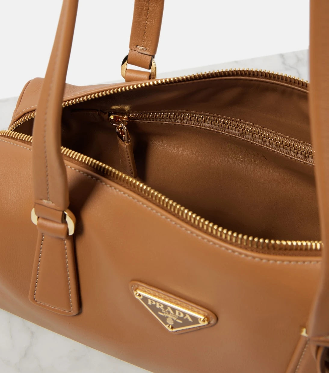 Prada - Medium leather shoulder bag