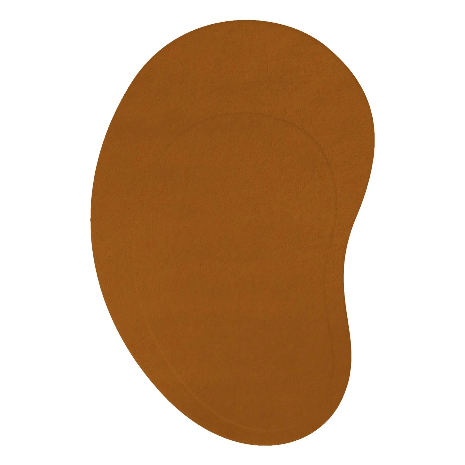 Layered - Residue Wool Carpet  | Ochre