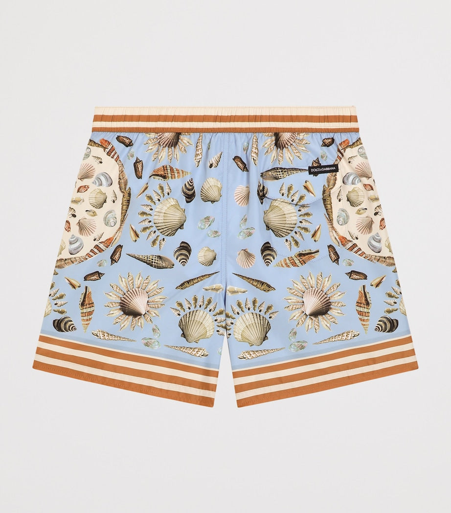 Dolce & Gabbana Kids Seashell Print Swim Shorts (8-12+ Years)