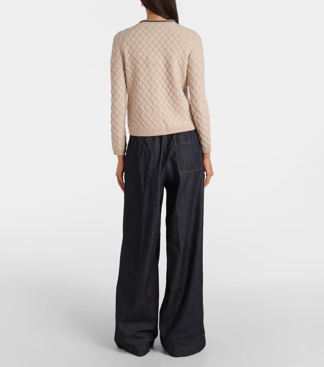 'S Max Mara - Baviera wool and cashmere cardigan