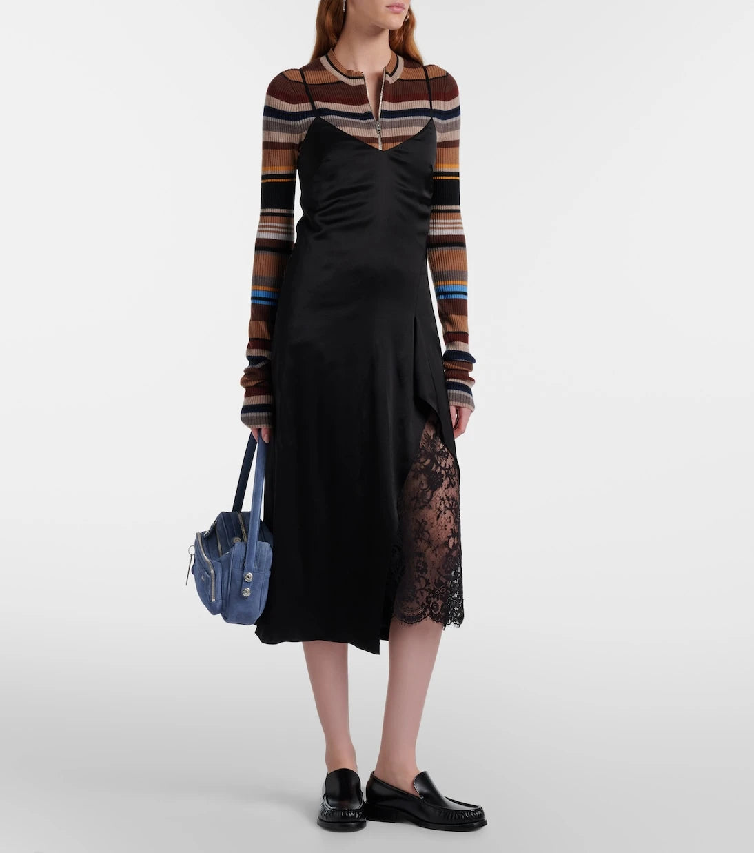 Acne Studios - أحذية لوفر جلدية
