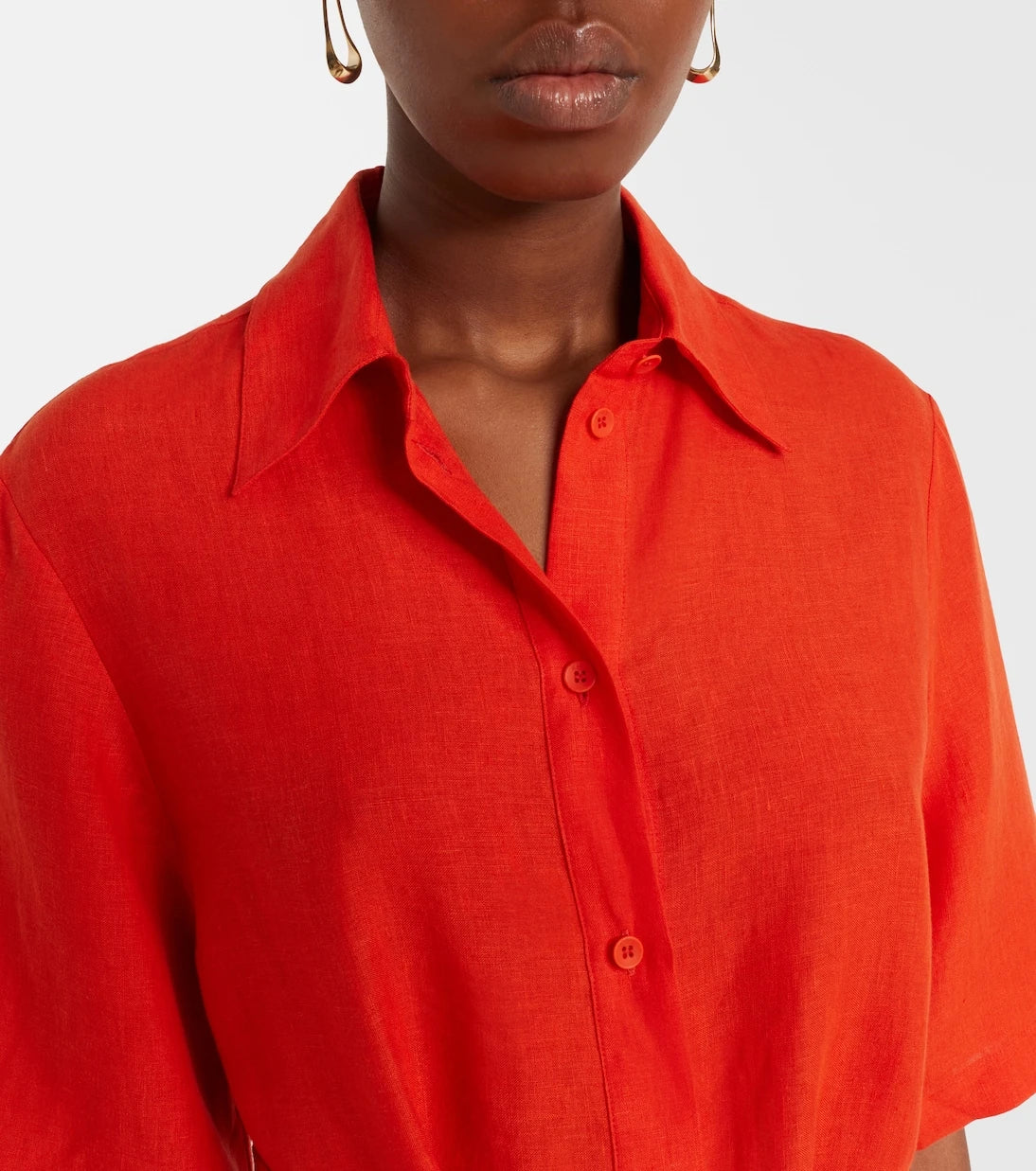 Eres - Séducteur linen shirt dress