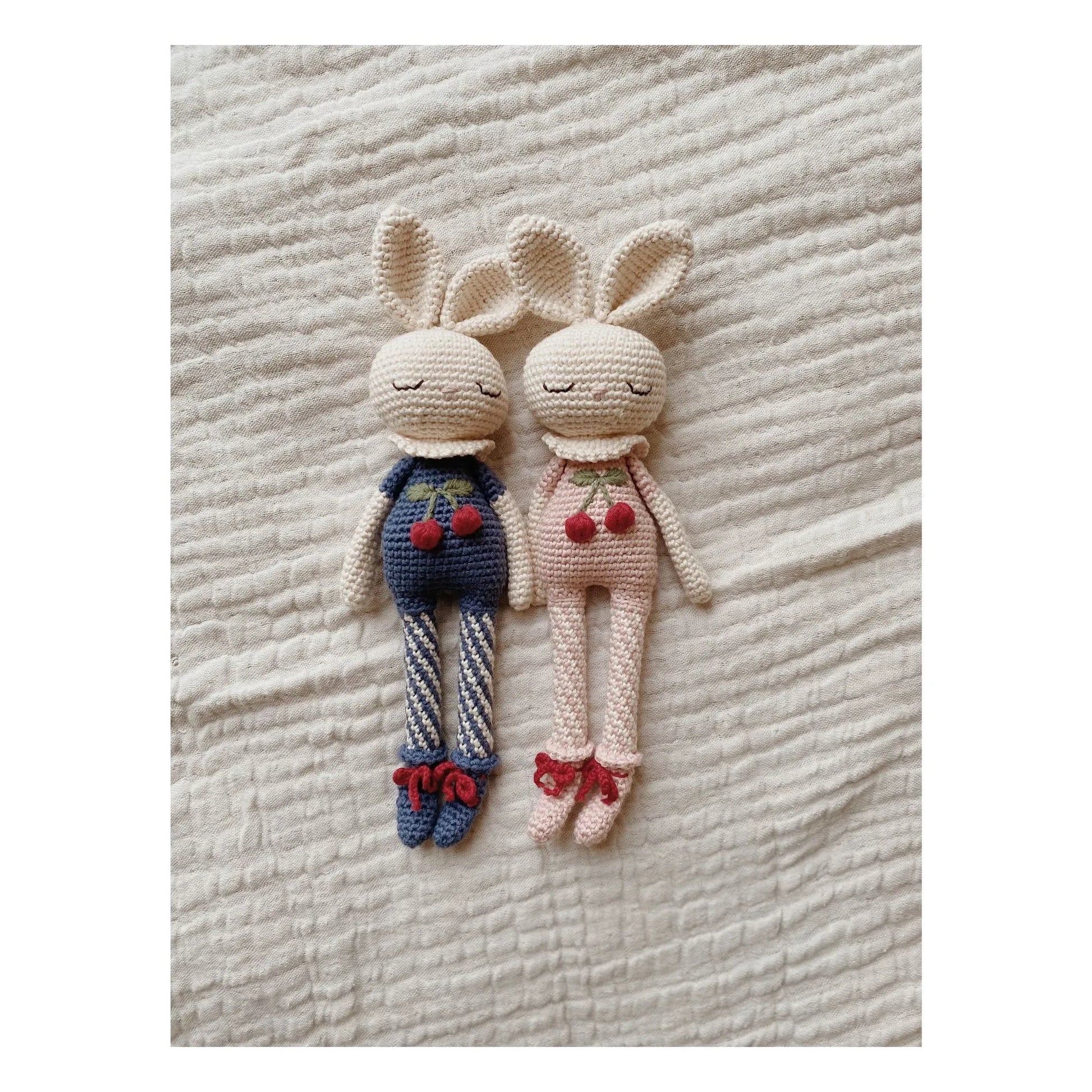 Patti Oslo - Britney the Rabbit soft toy | Navy blue