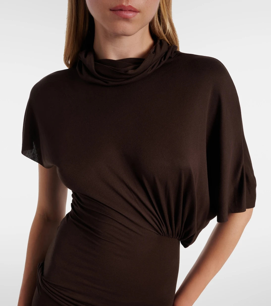 Rick Owens - Lilith draped jersey gown