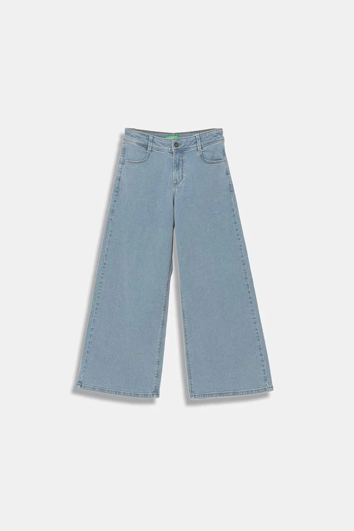 United Colors of Benetton Дънки wide leg за деца