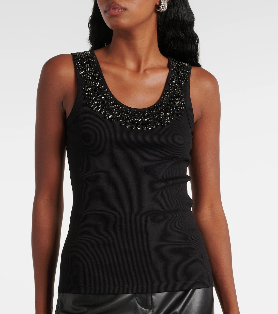 Xu Zhi - Laurel embellished tank top