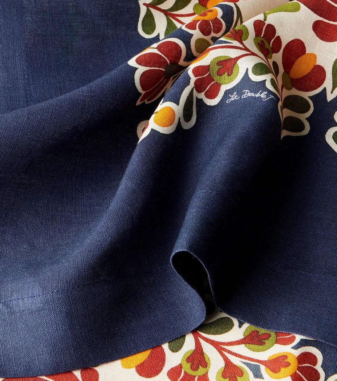 La DoubleJ - Windflower Placée linen tablecloth