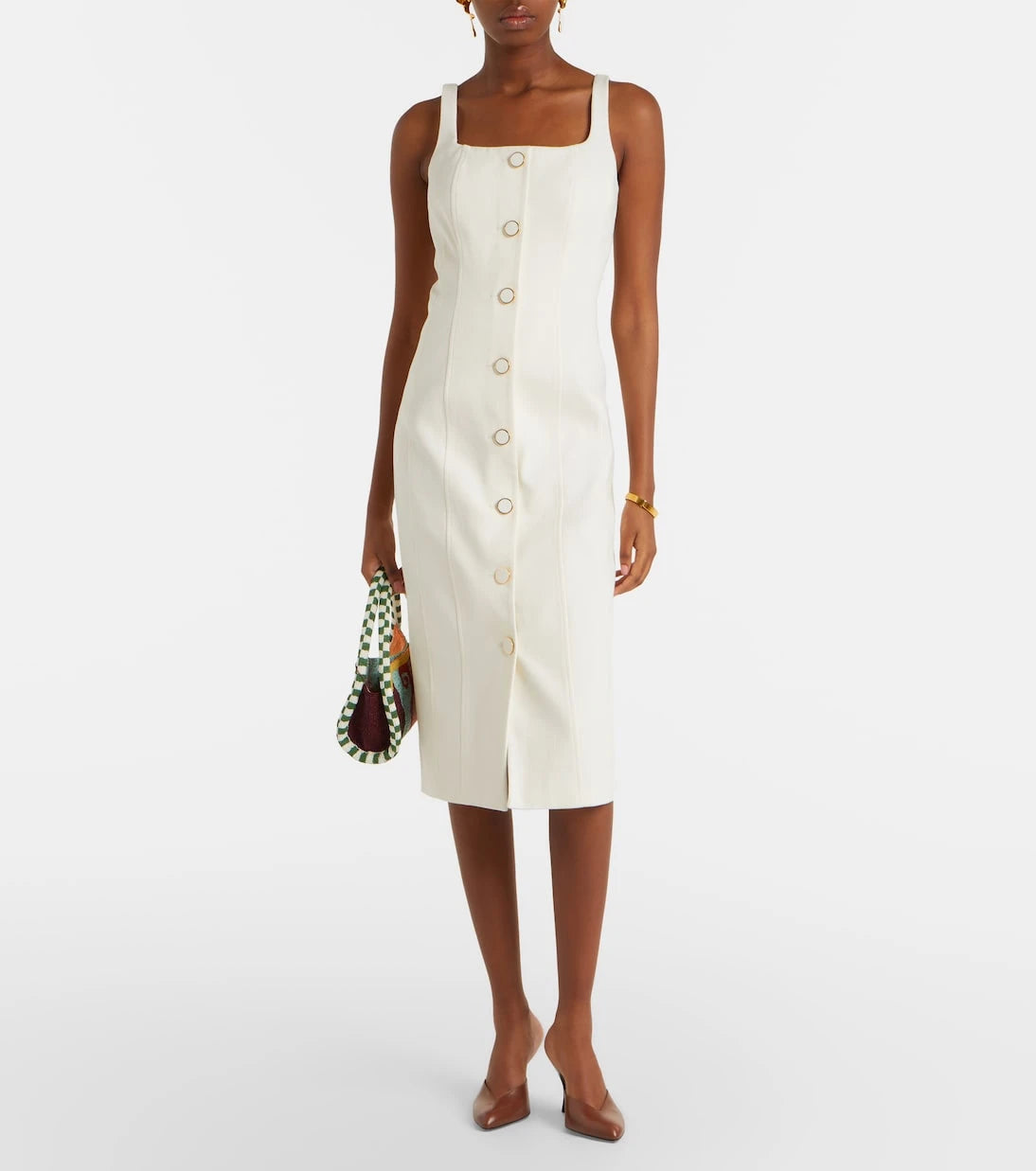 Veronica Beard - Liana cotton midi dress