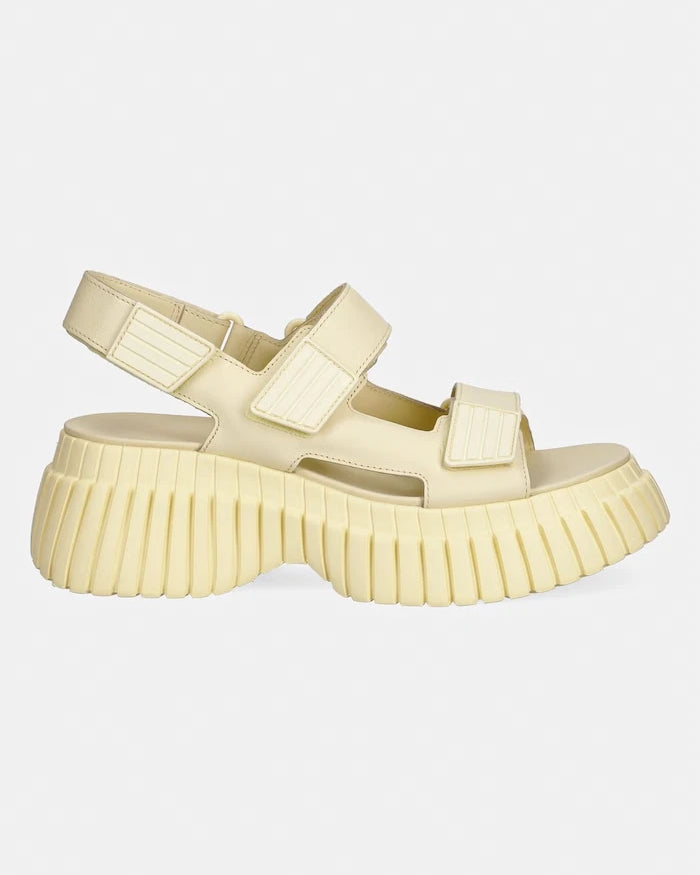 Camper kadın deri platform sandalet Pix BCN