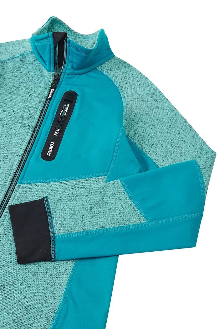 Çocuklar için fermuarlı sweatshirt Laskien