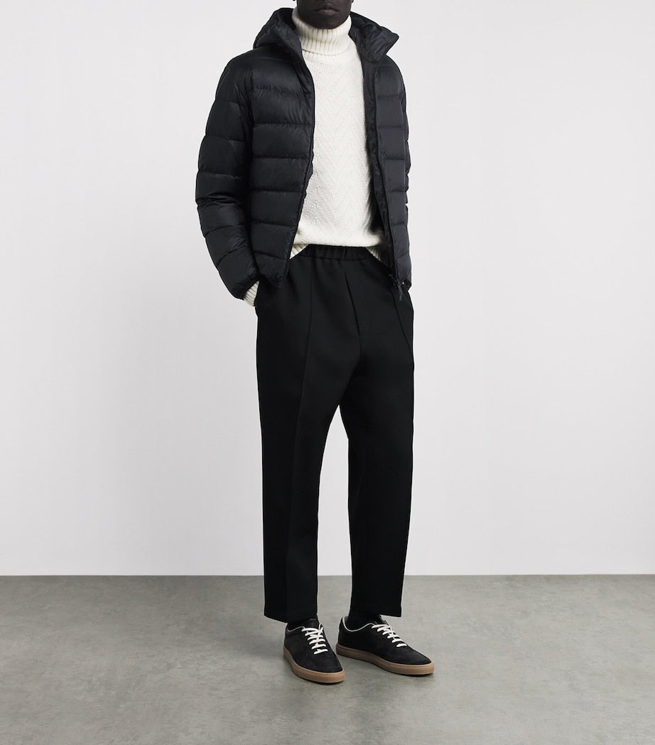 Moncler Black Quilted Erdon Jacket