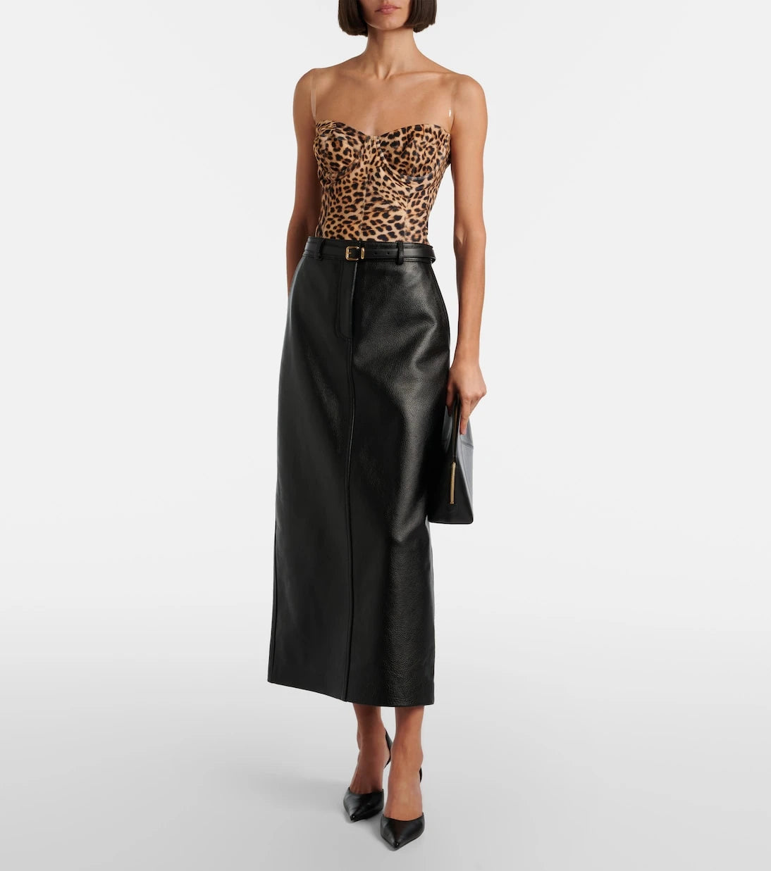 Norma Kamali - Mio printed bodysuit