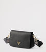 Prada Black Leather Cross-Body Bag