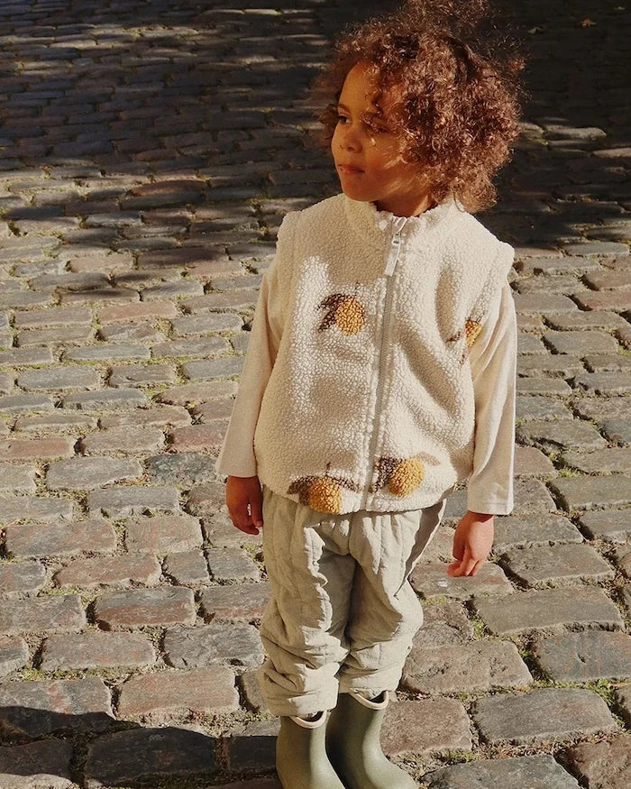 Konges Sløjd JODY TEDDY VEST GRS Çocuk Yeleği