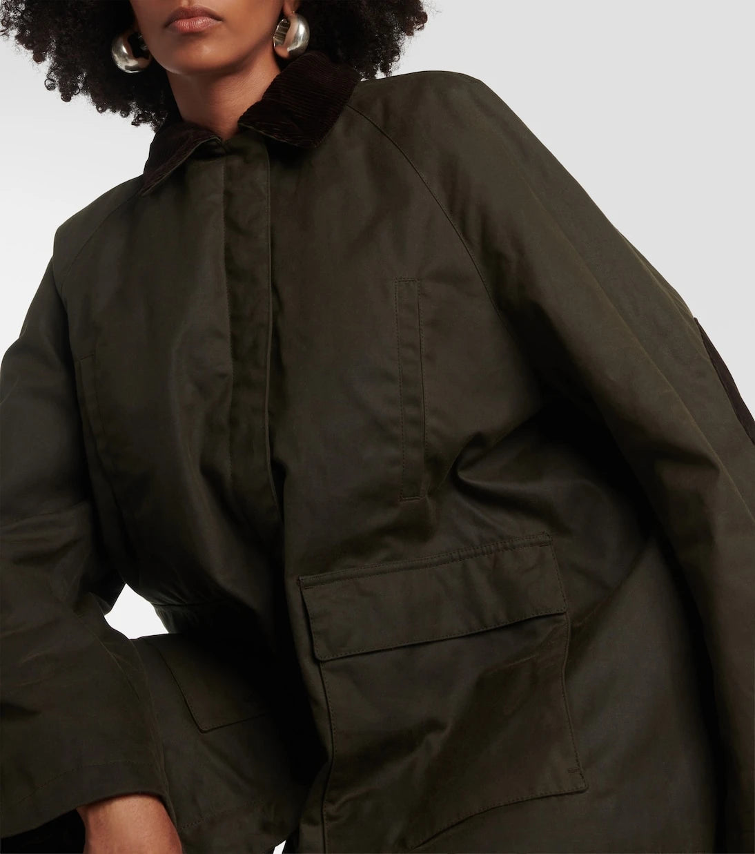Toteme - Country coated cotton jacket