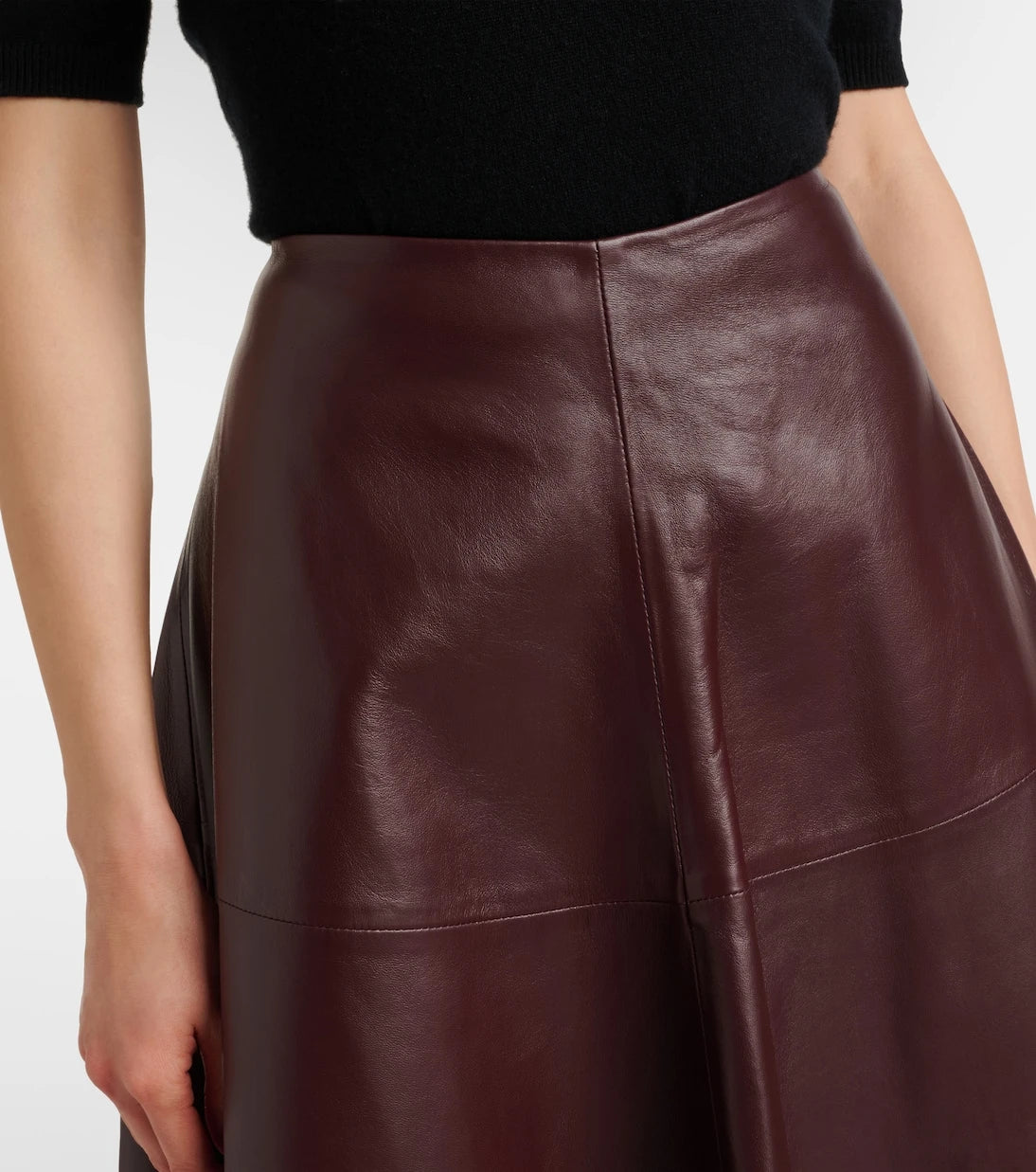 Altuzarra - Varda leather maxi skirt