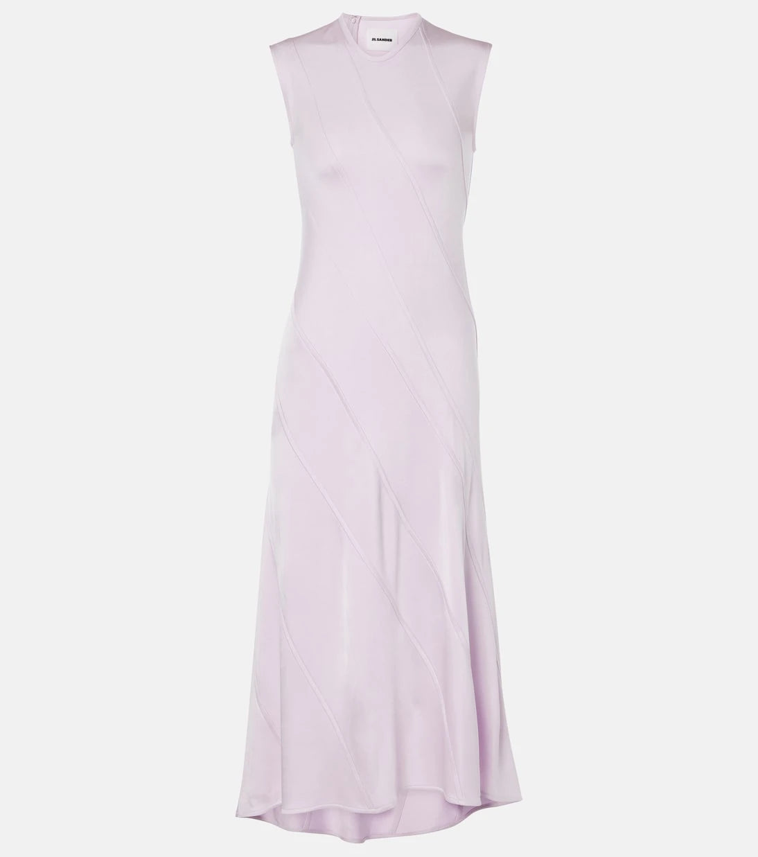 Jil Sander - Asymmetric midi dress