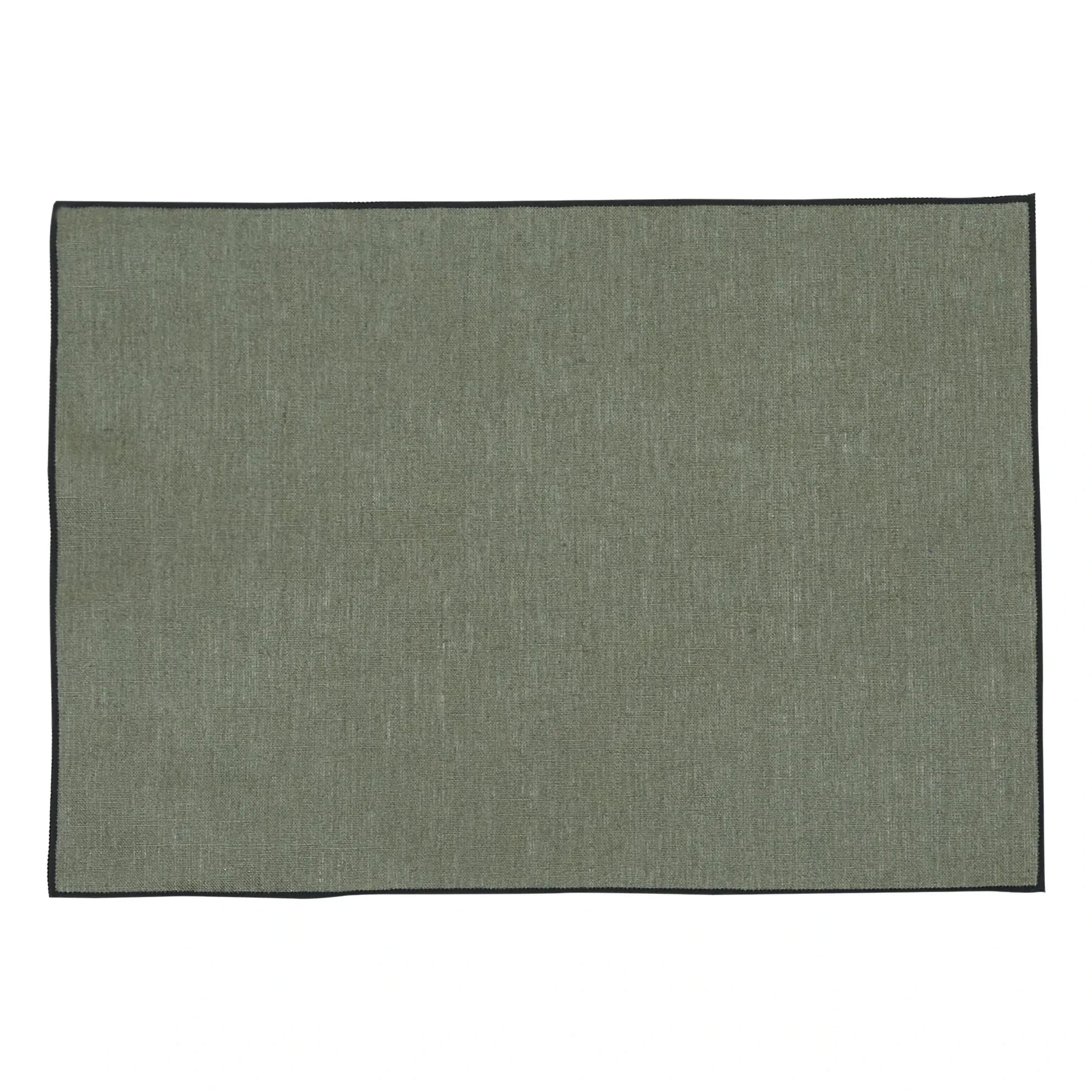 Haomy - Borgo Coated Linen Placement | Khaki