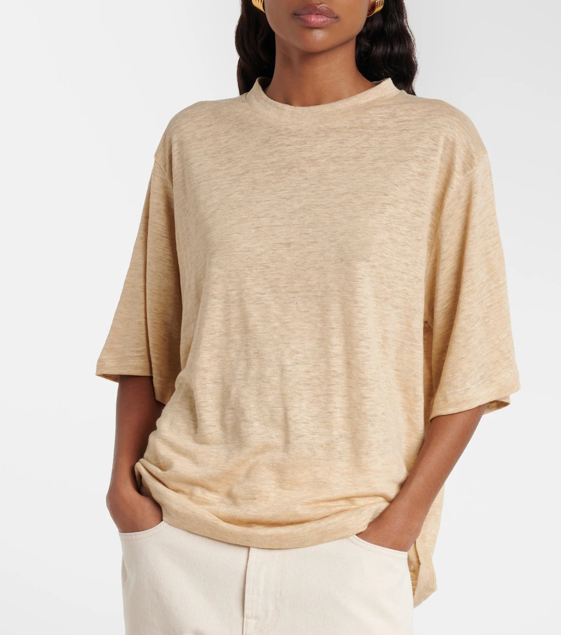 Róhe - Linen T-shirt