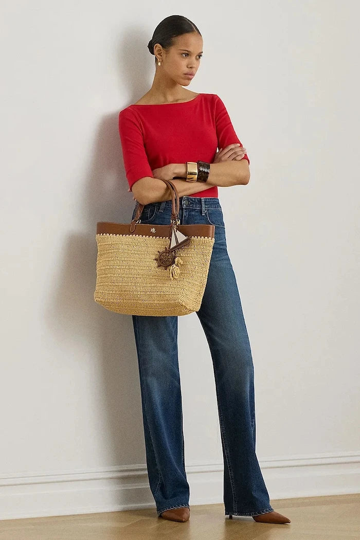 Lauren Ralph Lauren тениска дамска от памук