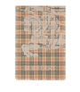 Burberry Beige Wool Wide EKD Check Scarf