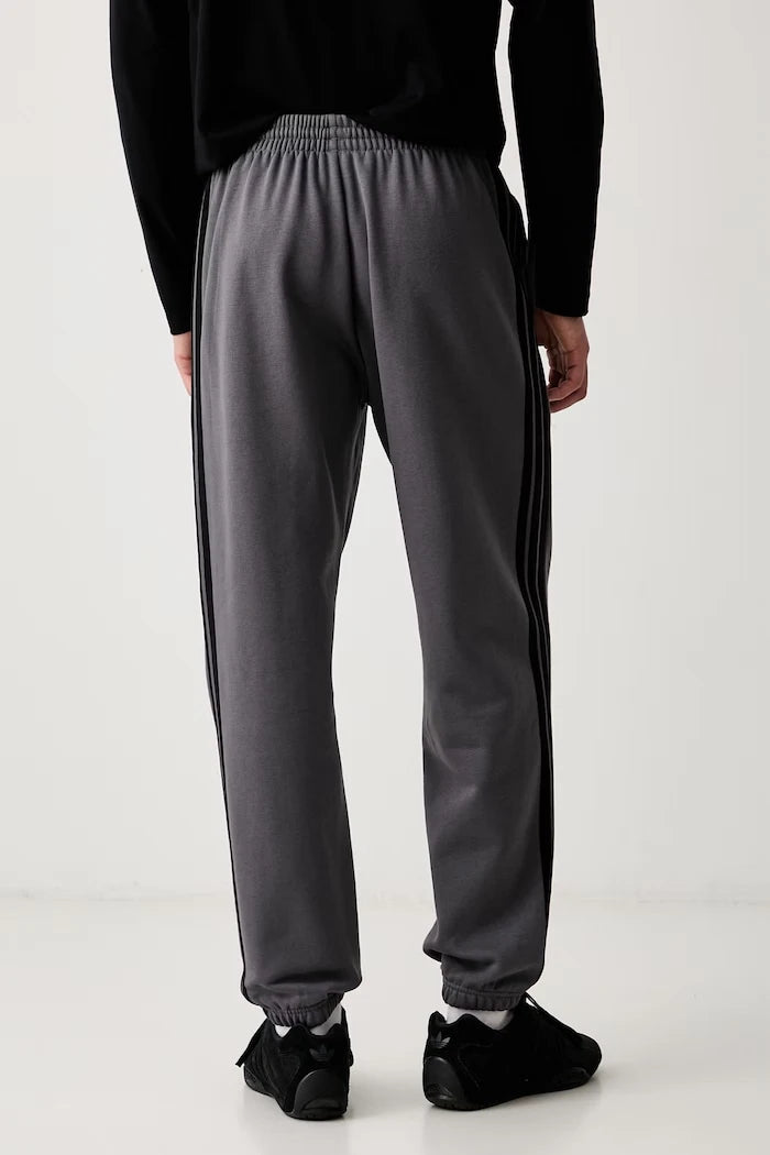adidas erkek pamuklu spor pantolon Three Stripes