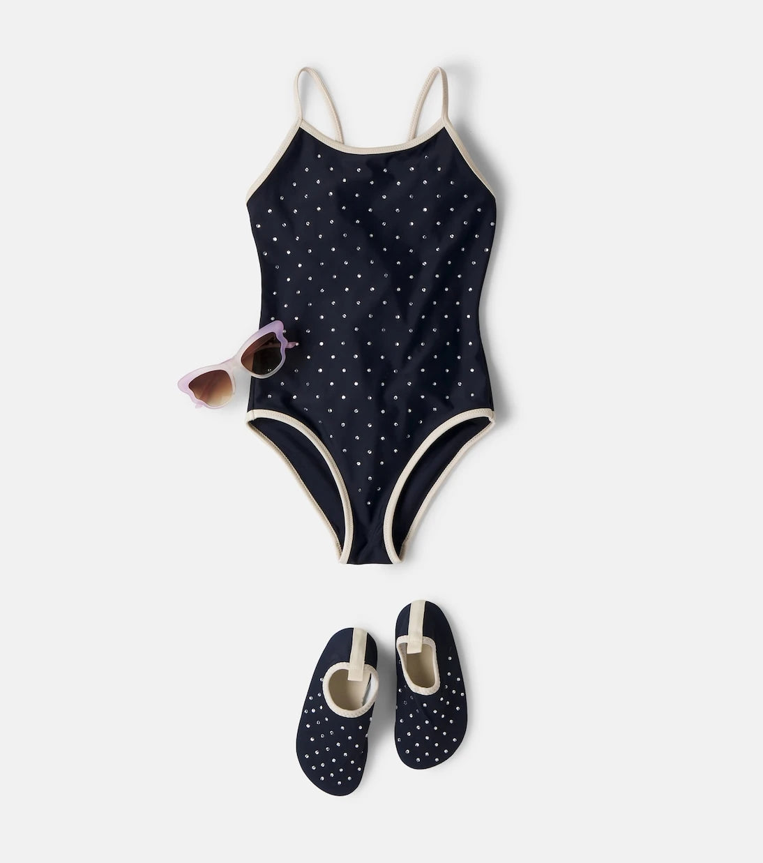 Konges Sløjd - Misty crystal-embellished swimsuit