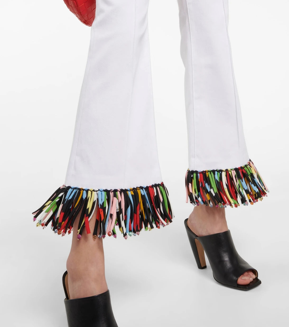 Pucci - High-rise cropped pants