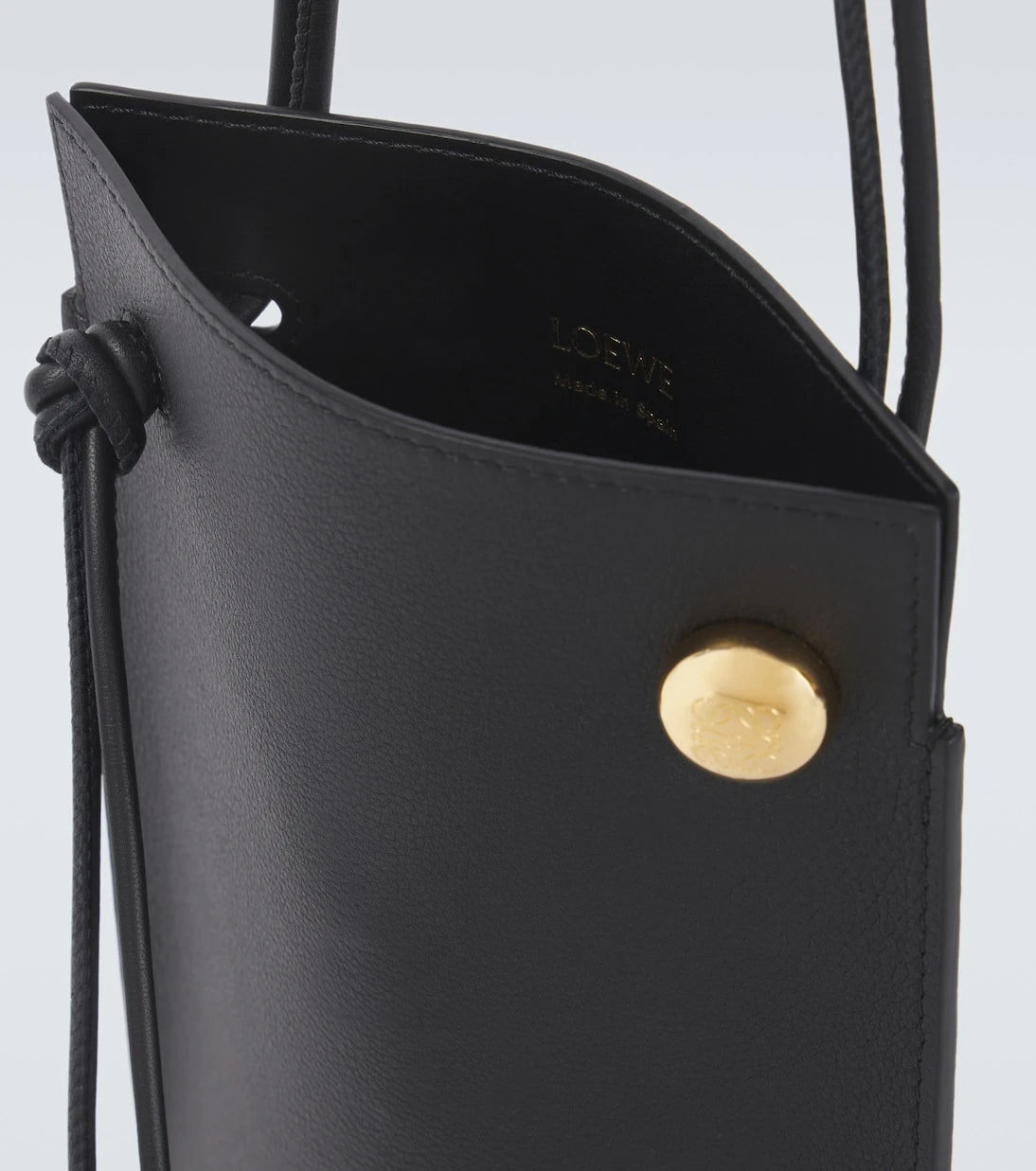 Loewe - Pebble Dice Pocket leather shoulder bag