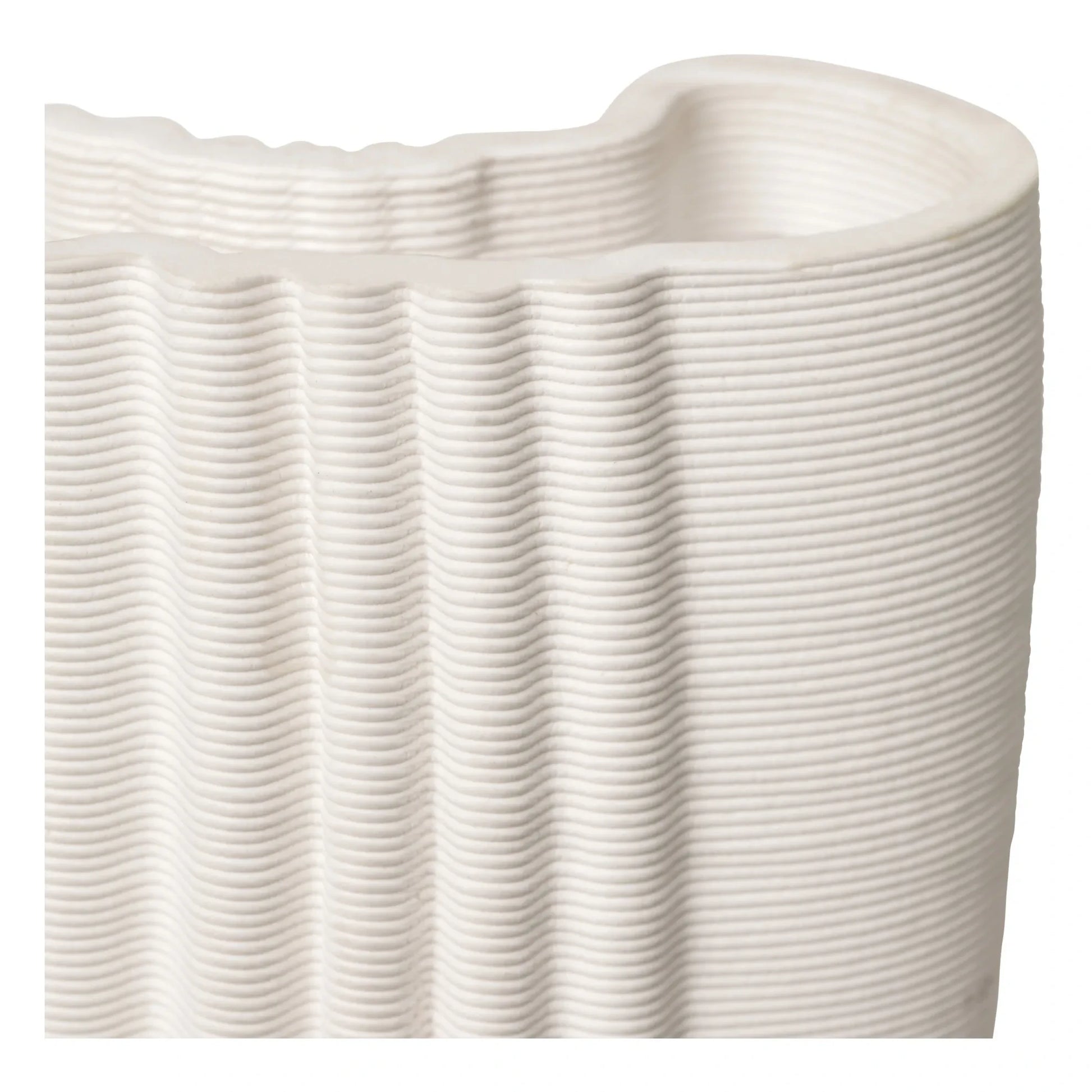 Ferm Living - Moire vase | Off-White