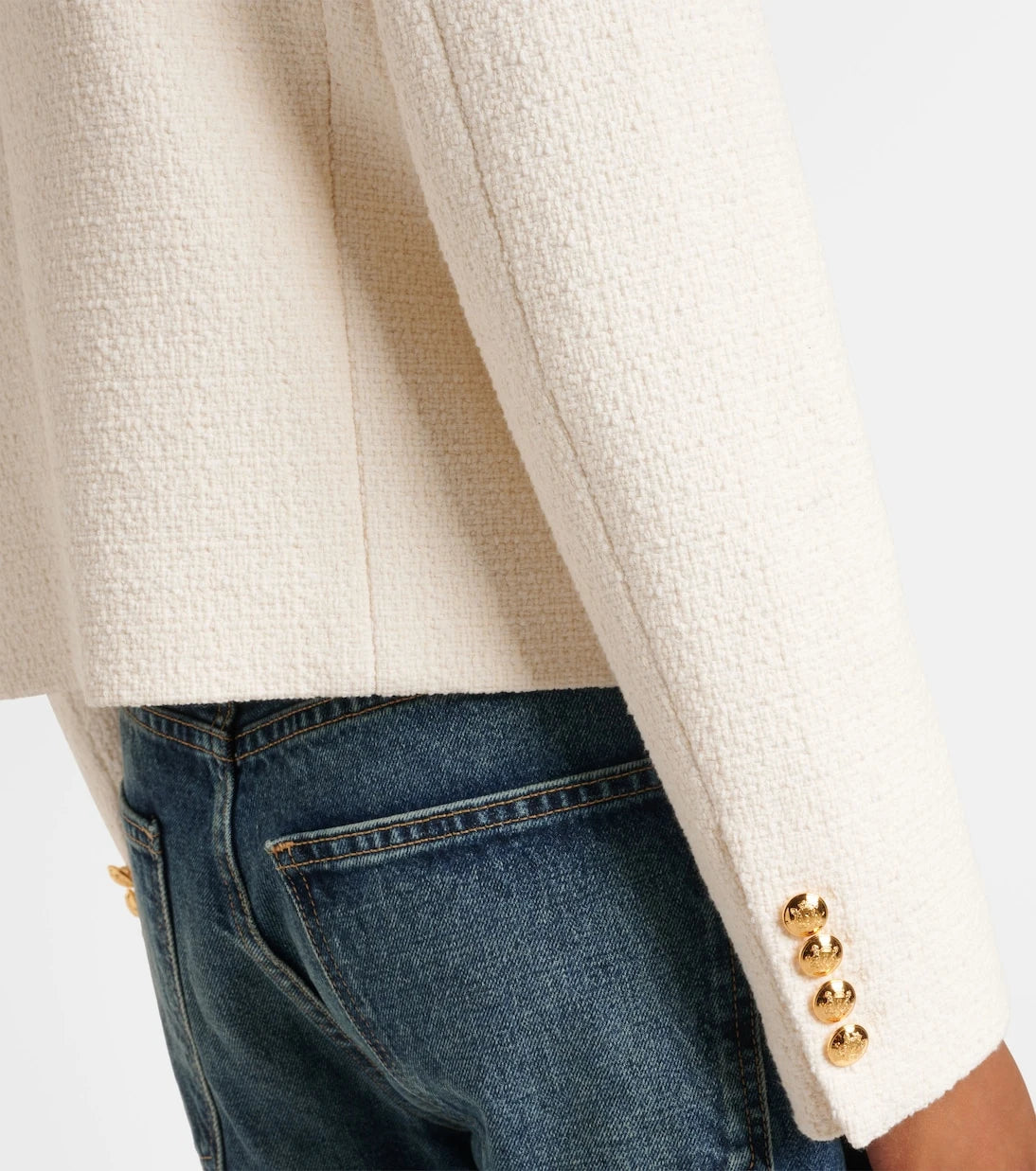 Nili Lotan - Patti cotton-blend bouclé jacket